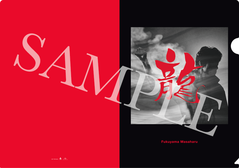 「龍」ヴィジュアル・クリアファイル<モノクロ>