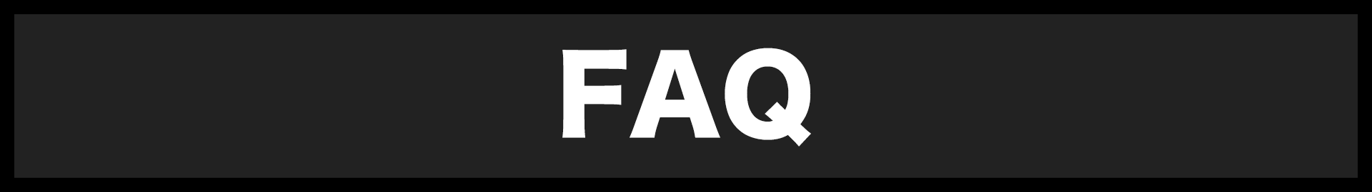 FAQ