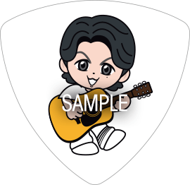 「ちぃましゃ」ギターピック